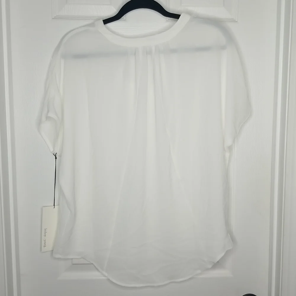 Bishop + Young white blouse size medium